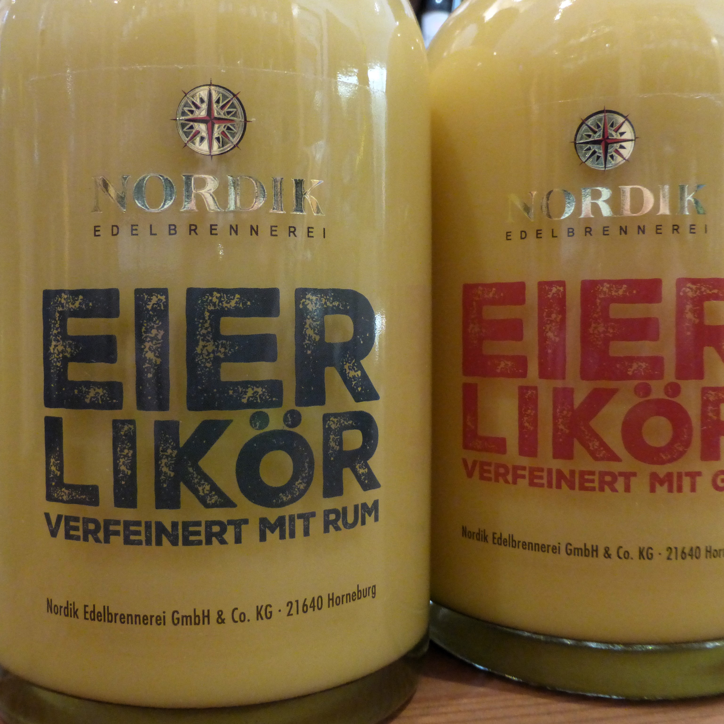 Eierlikör verfeinert mit Rum 0,5 Nordik Edelbrennerei