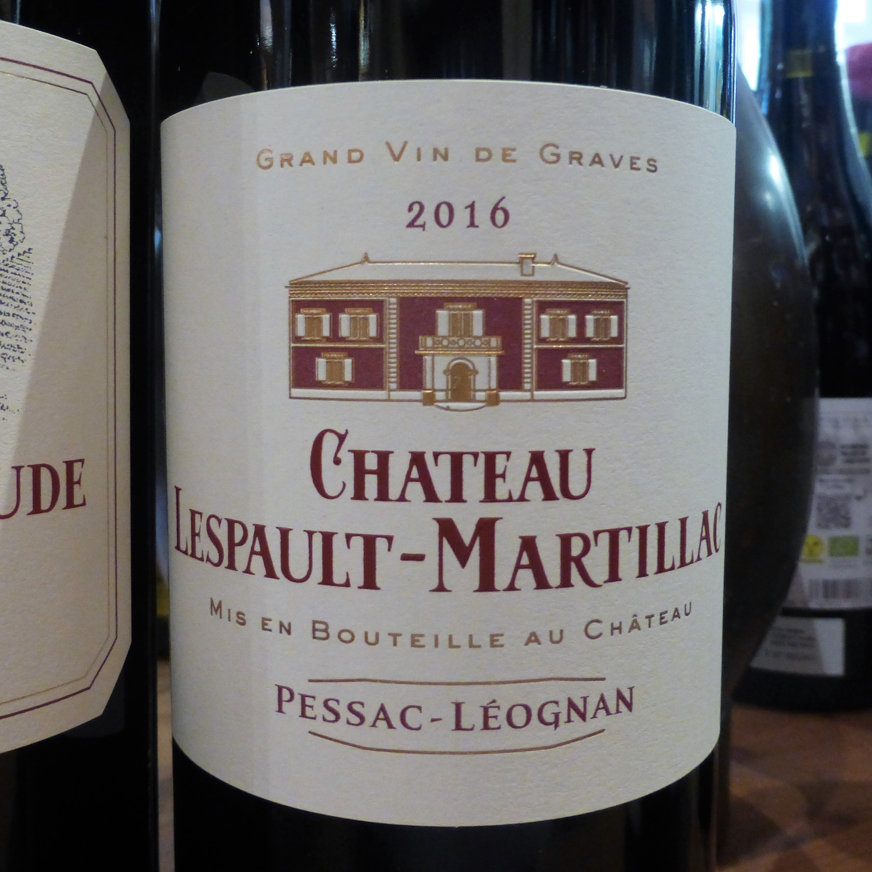 2016 Chateau Lespault-Martillac, Pessac-Léognan