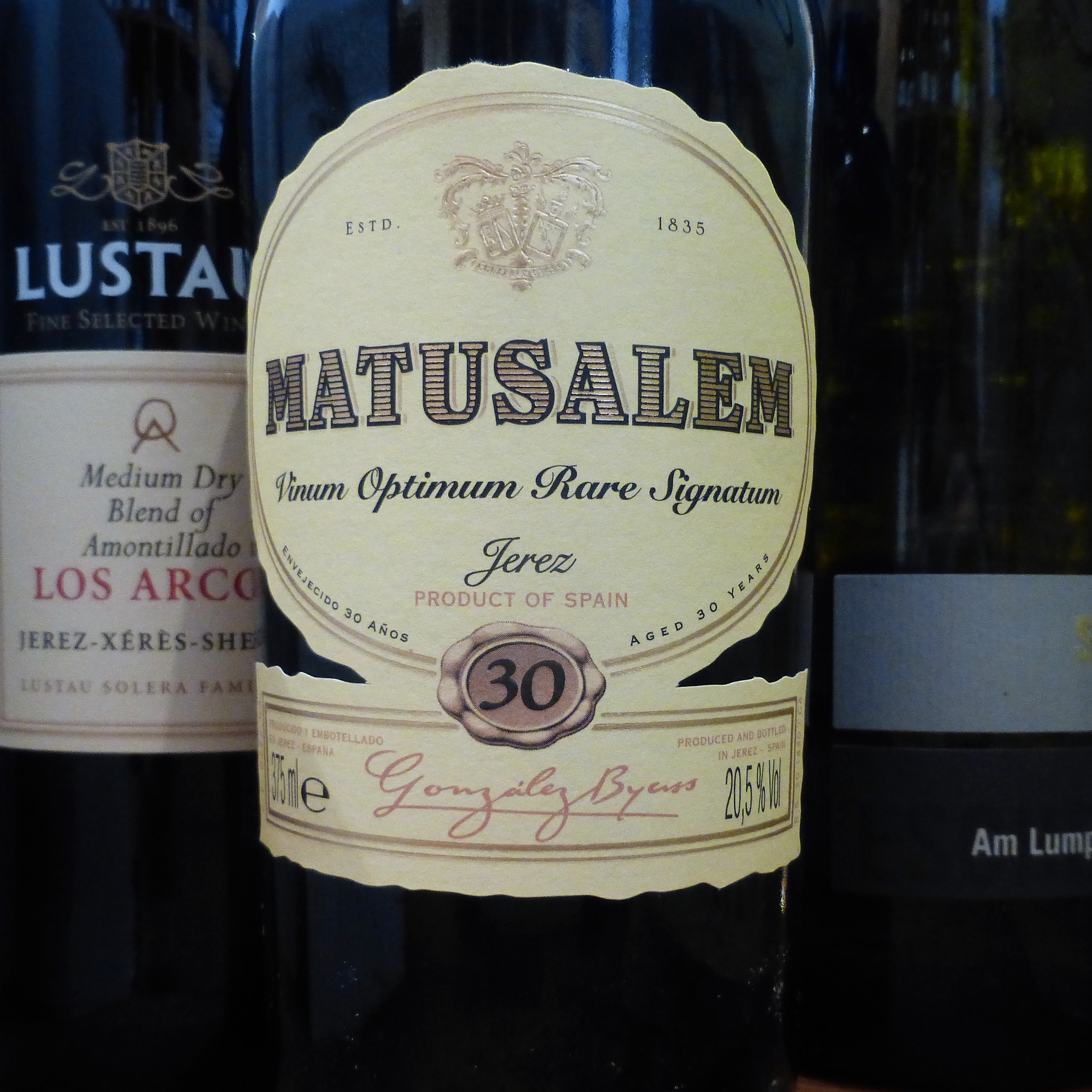 Matusalem VORS 30 Gonzalez Byass, Jerez,0,375 Flasche