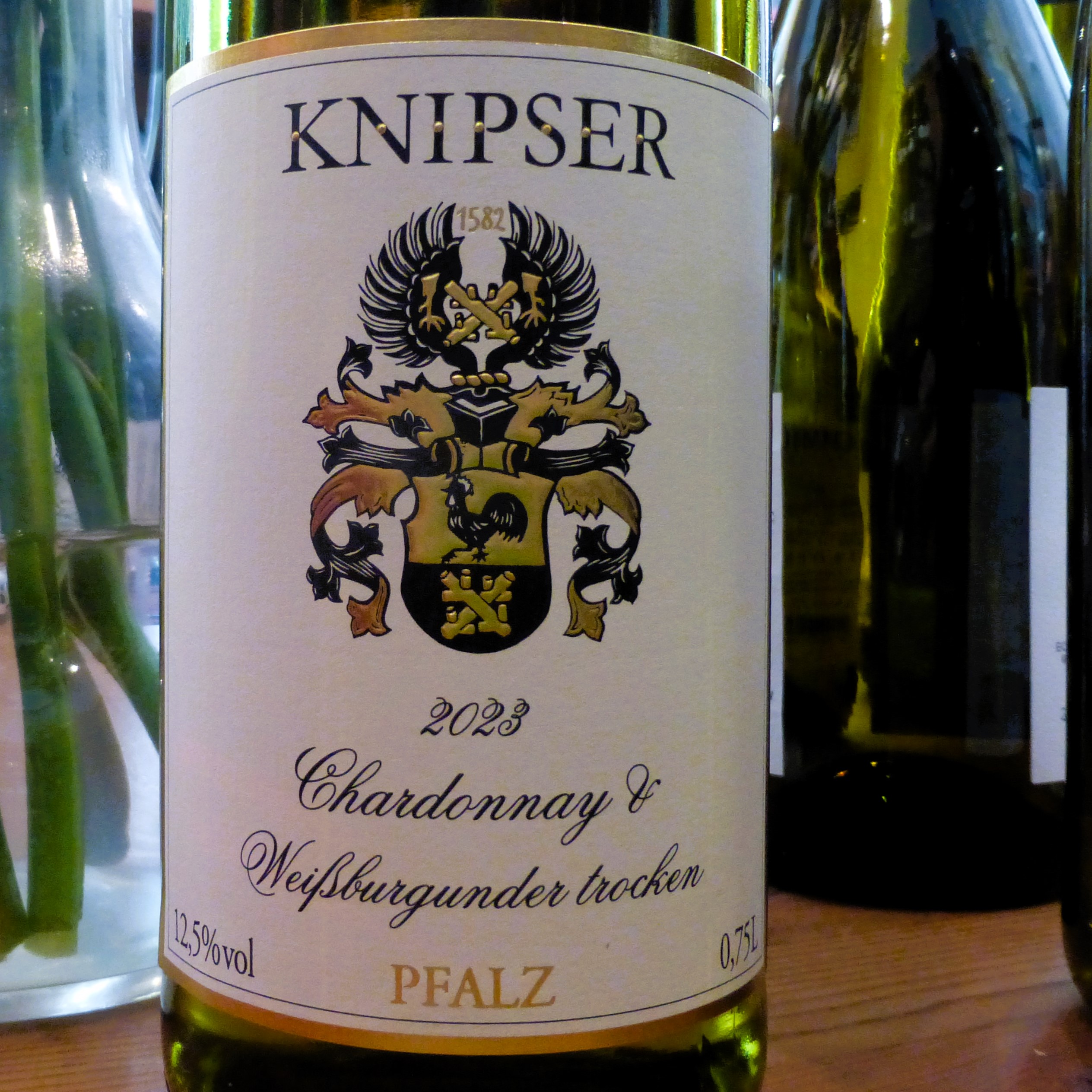 2024 Chardonnay & Weißburgunder trocken, Weingut Knipser
