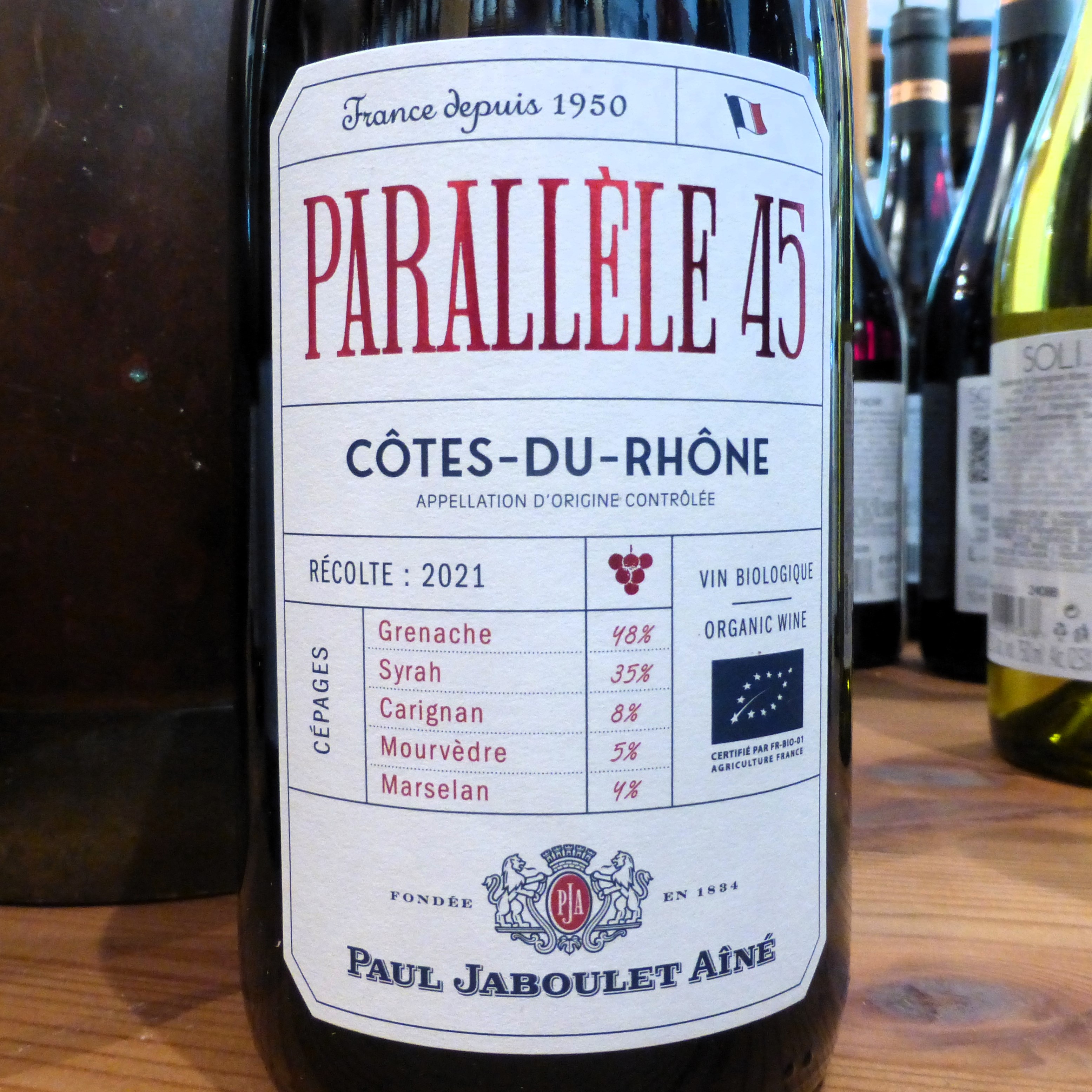2022 Parallèle 45, Côtes du Rhône AOC, Paul Jaboulet Aîné