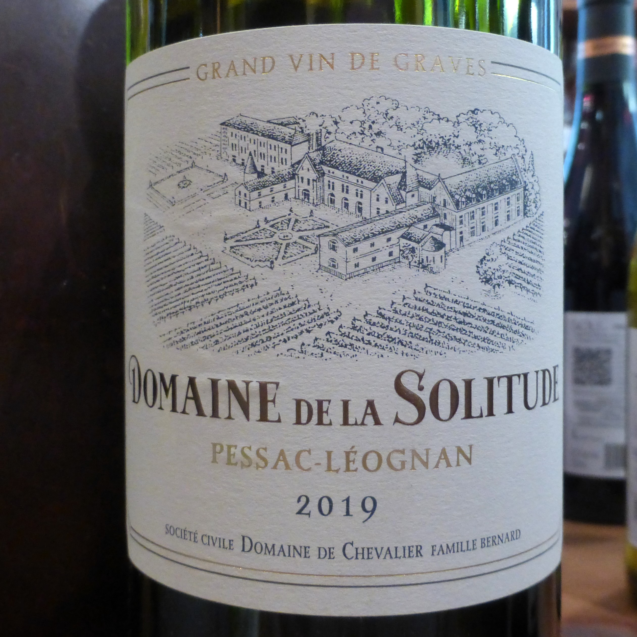 2019 Domaine de la Solitude Blanc, Pessac-Léognan, Bordeaux