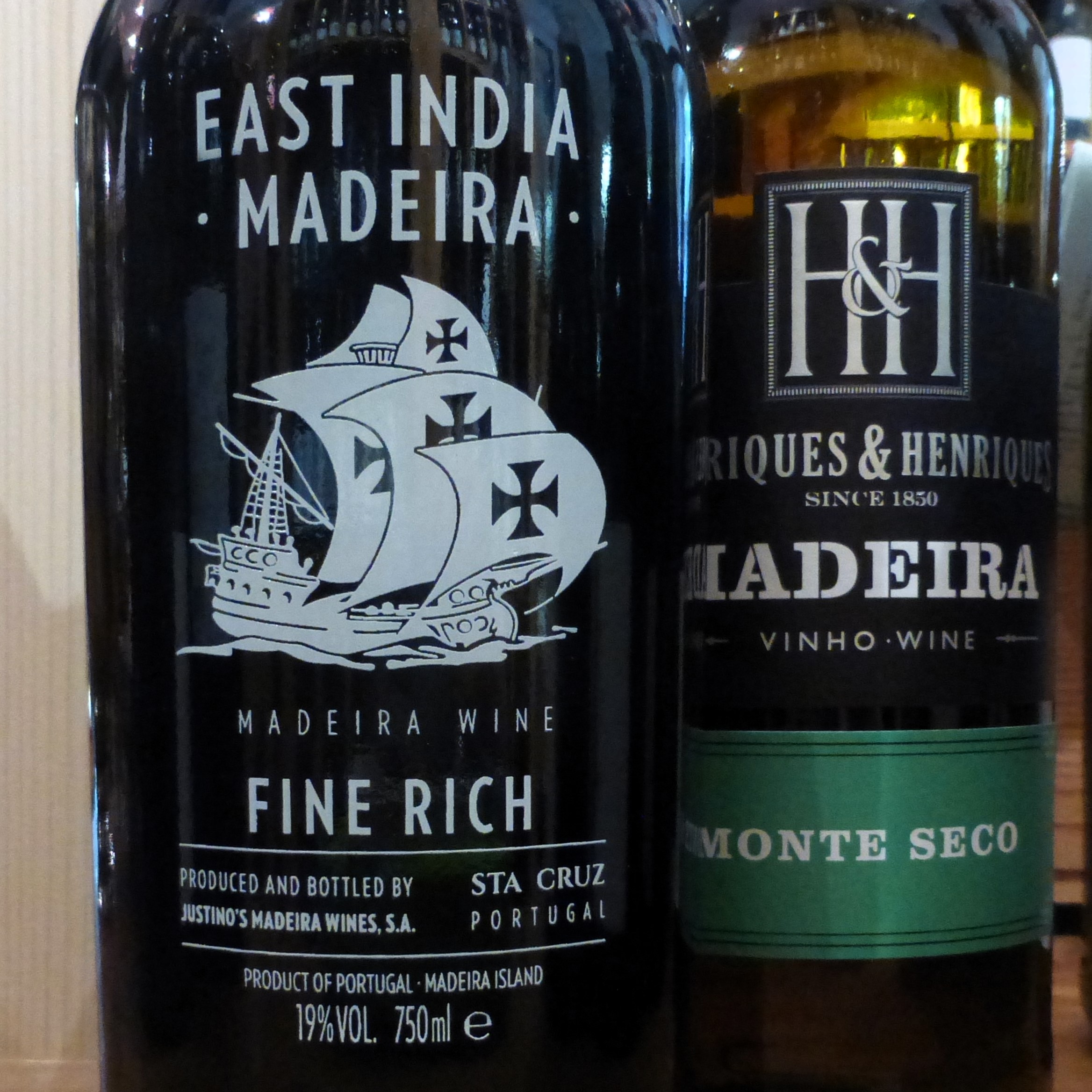 East India Madeira, Fine Rich, Justino's