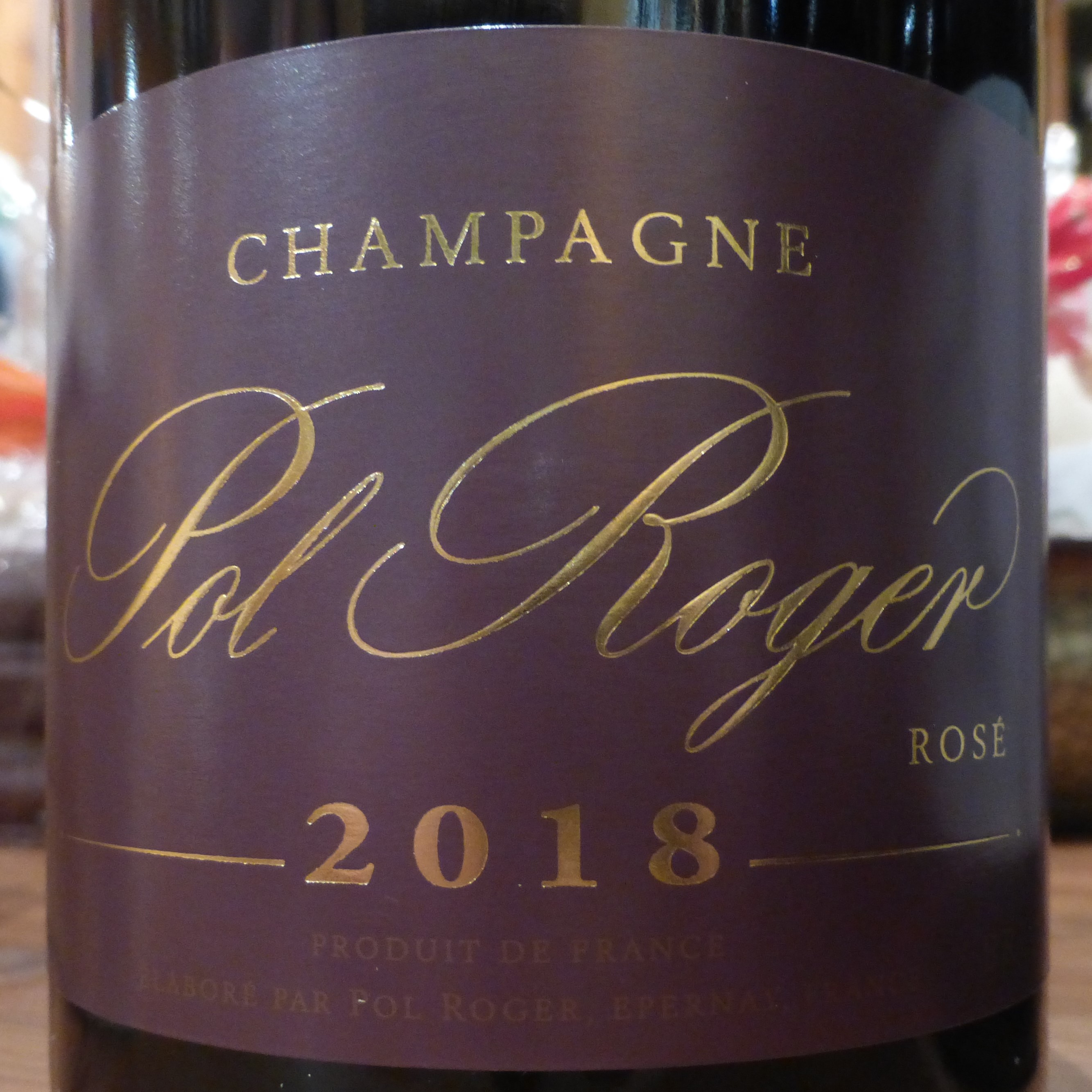 2019 Vintage Champagne Pol Roger Rose Brut
