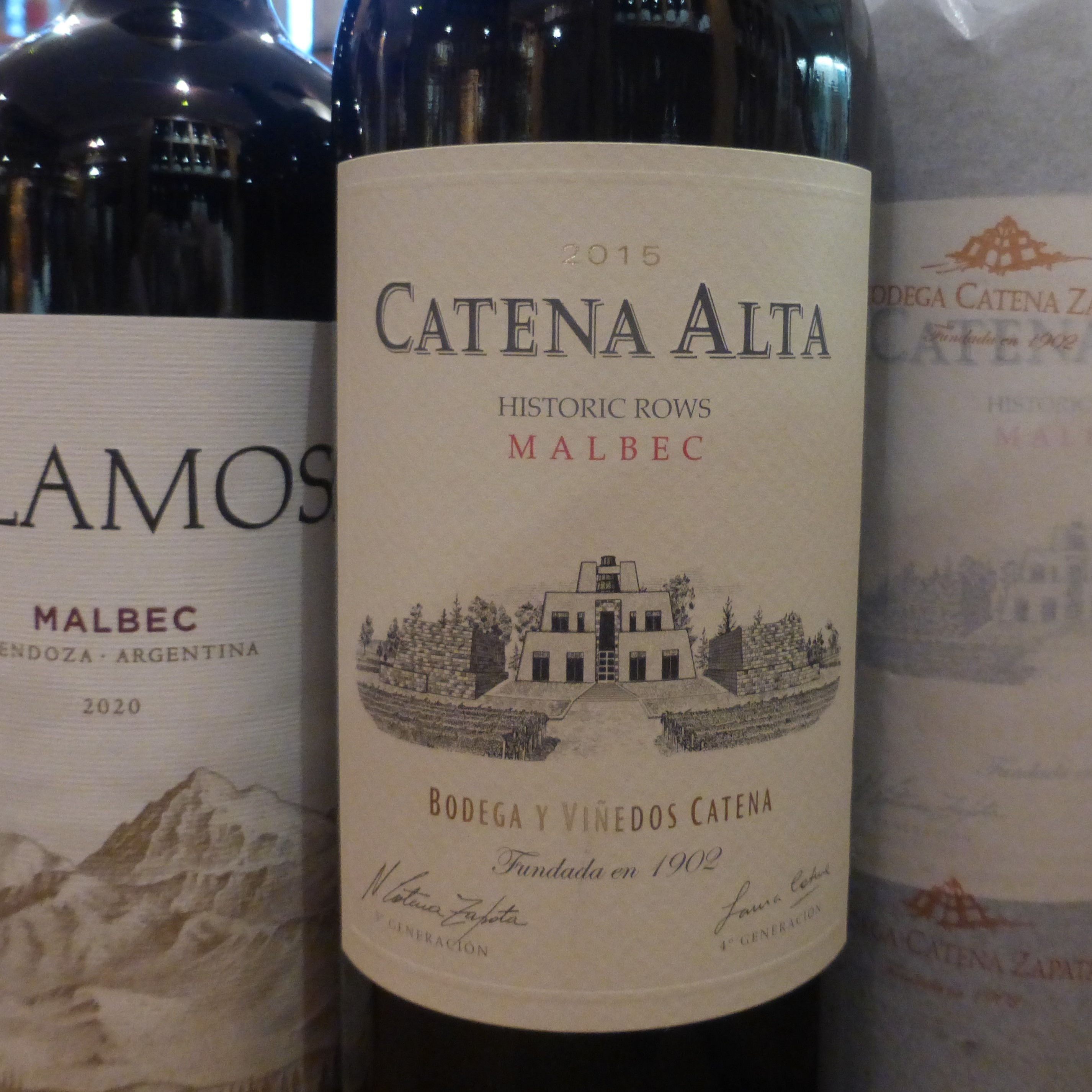 2021 Catena Alta Malbec, Historic Rows, Bodega Catena Zapata,