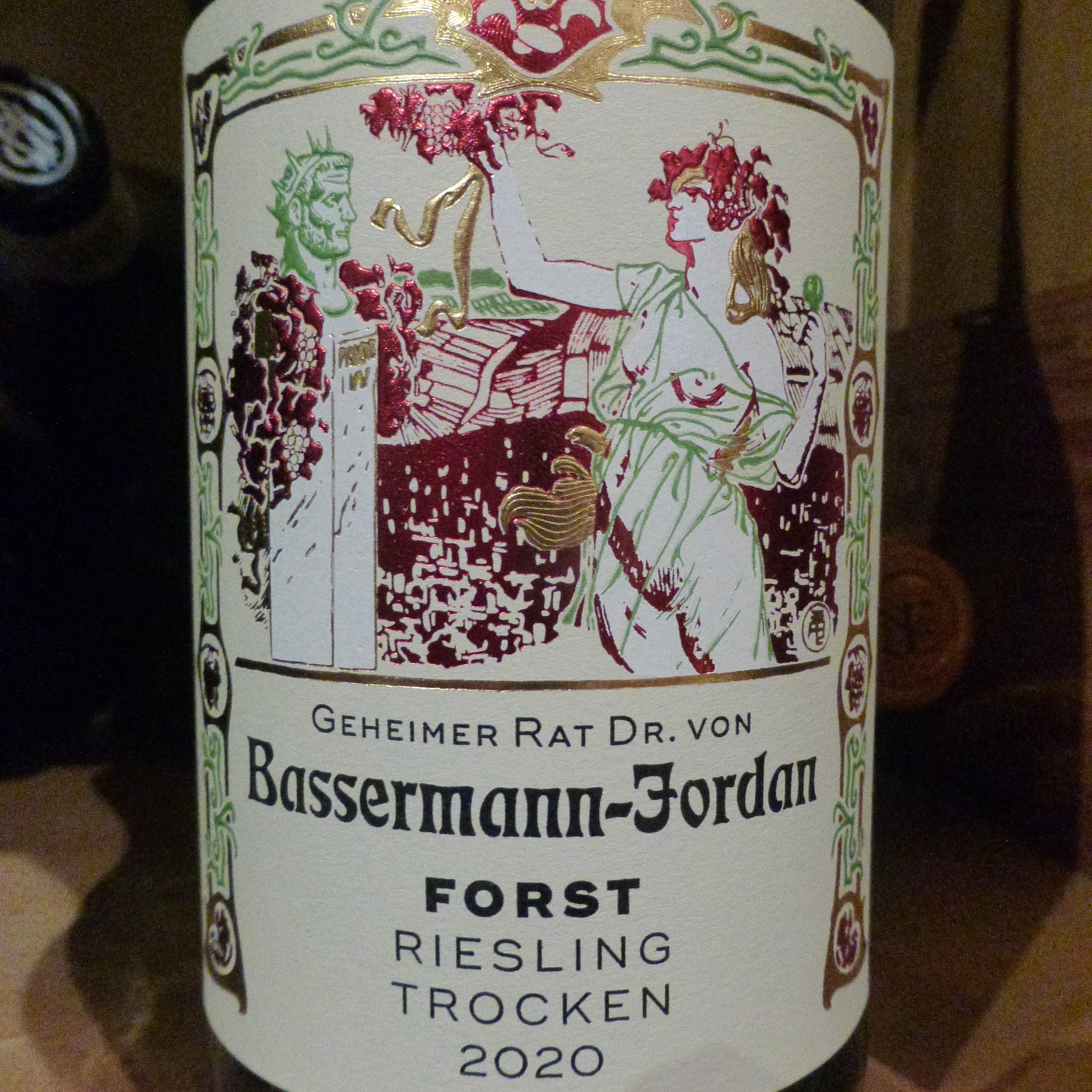 2024 Forst Riesling trocken VDP Ortswein - Bassermann-Jordan