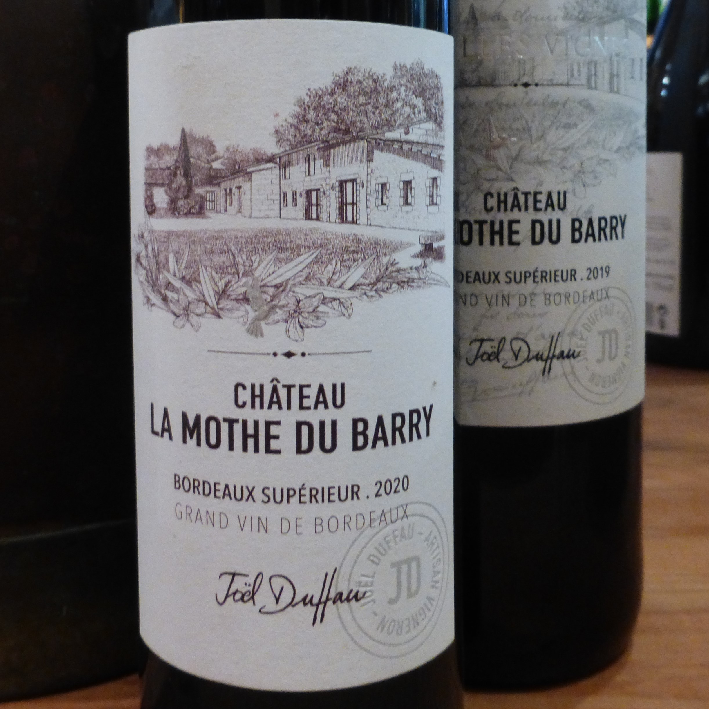 2020 Château La Mothe du Barry, 0,375 (halbe) Flasche, Bordeaux Superieur