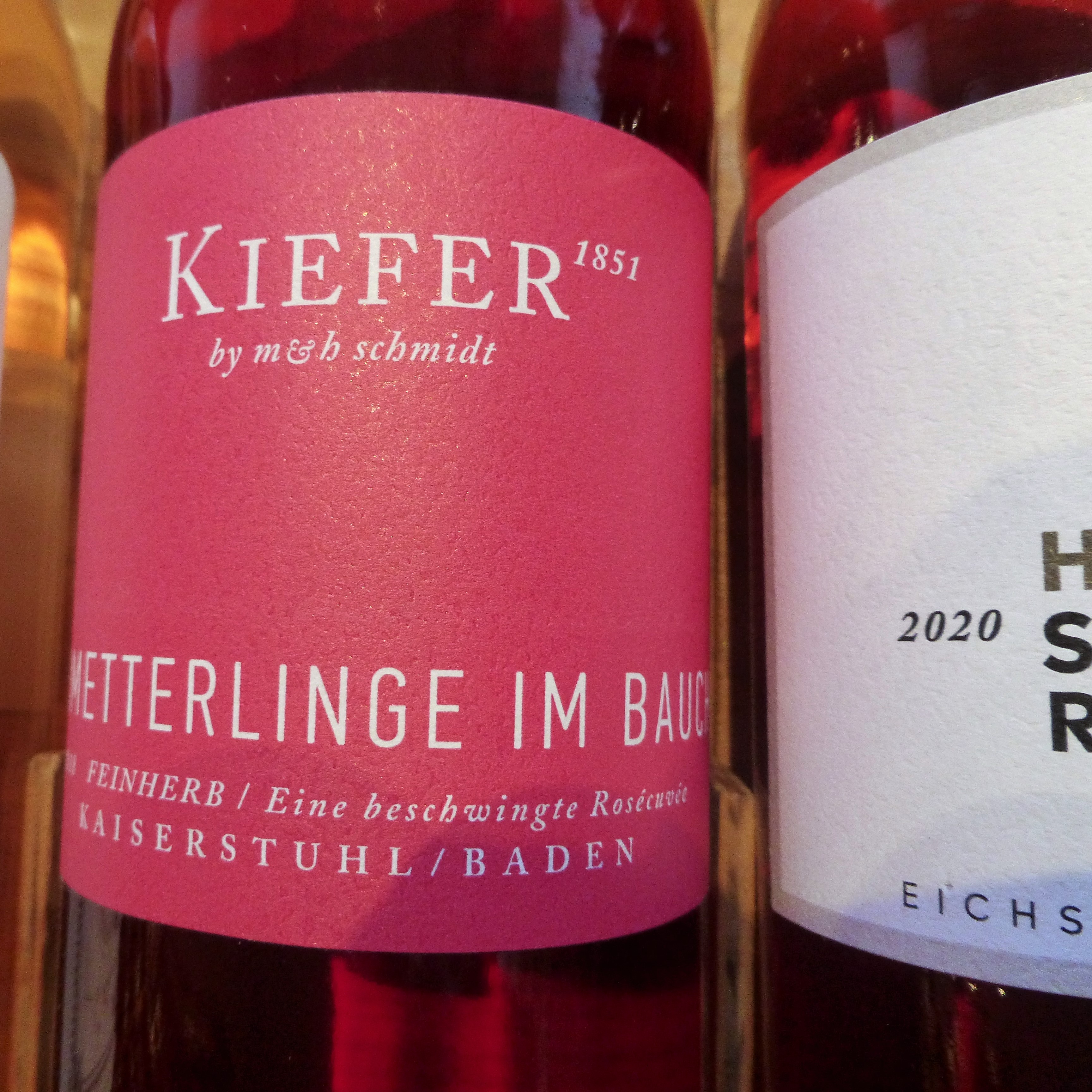 2024 Schmetterlinge im Bauch, feinherb, Friedrich Kiefer